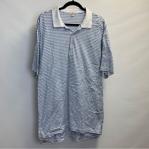 Peter Millar Striped Polo Shirt Men’s Size XL